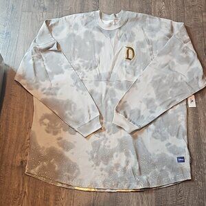 Disney Spirit Jersey Cinderella Castle Tie-Dye Women's XL Brand New With Tags